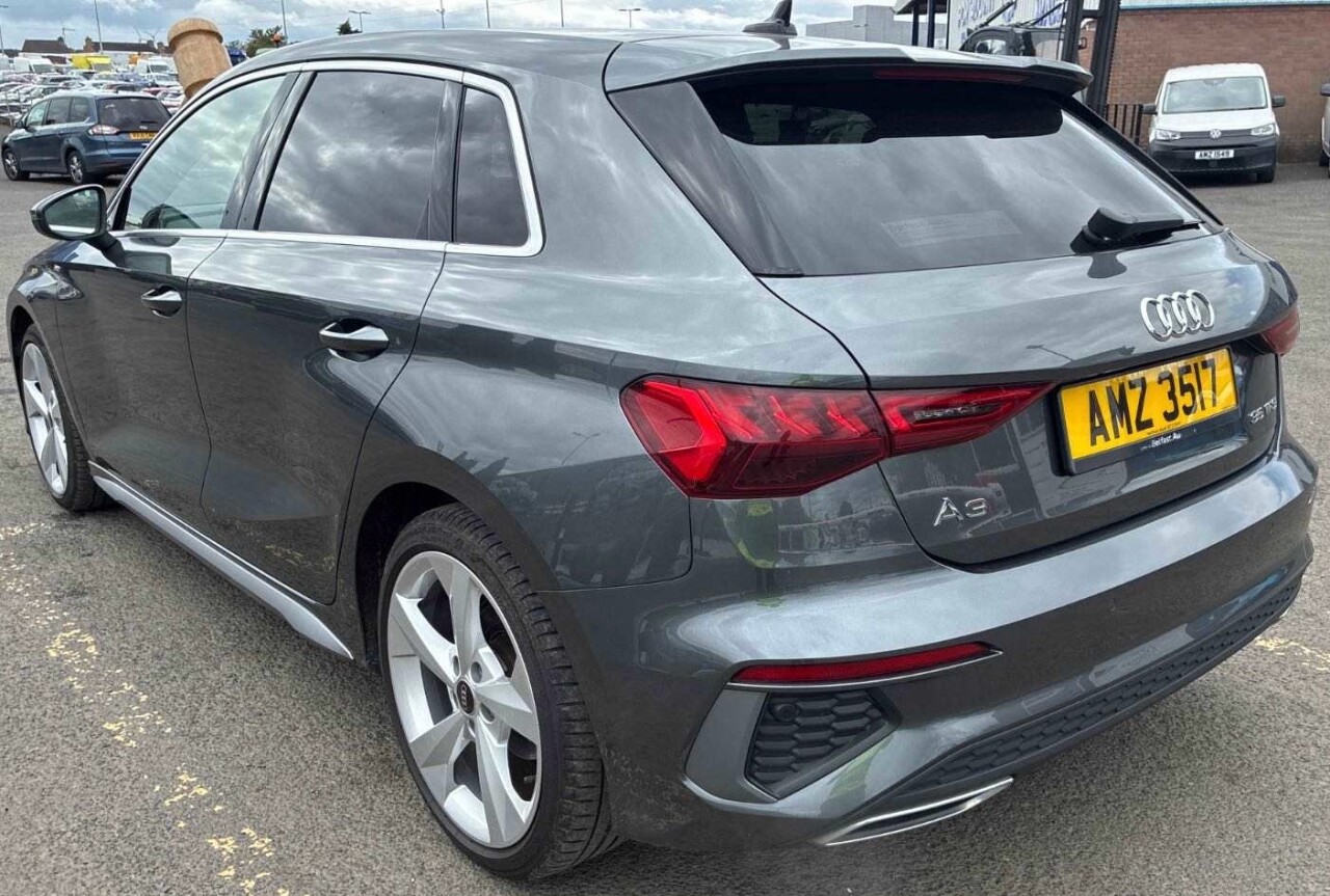 2023 AUDI A3 1.5 TFSI 35 S line Sportback 5dr Petrol Manual Euro 6 (s/s) (150 ps) - vehicle photo 3 for sale on PureCar