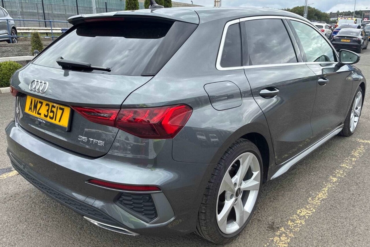 2023 AUDI A3 1.5 TFSI 35 S line Sportback 5dr Petrol Manual Euro 6 (s/s) (150 ps) - vehicle photo 4 for sale on PureCar