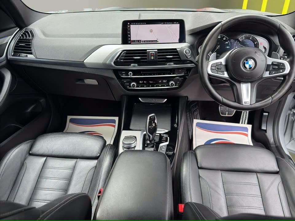 2019 BMW X3 2019 BMW X3 XDRIVE20D M SPORT AUTO Silver | 86000 Miles Key Details 2019 BMW X3 xDrive20d M Sport 2.0 Diesel Automatic xDrive 4WD 86000 Miles Silver Full Aero Kit Alloys (Optional Extra) Spec Includes Satellite Navigation Digital Cockpit Heated Leather Seats Front & Rear Parking Sensors Cruise Control Bluetooth Connectivity DAB Radio Dual Zone Climate Control LED Lights Automatic Lights Privacy Glass Multi-Function Steering Wheel £19250 Finance Available Part Exchange Welcome Alan - 07511 310707 / 07907 561671 Message to arrange a viewing or for more information. - vehicle photo 10 for sale on PureCar