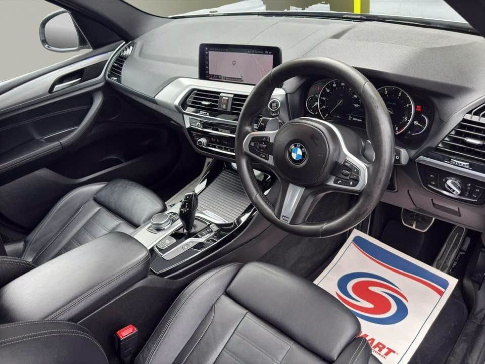 2019 BMW X3 2019 BMW X3 XDRIVE20D M SPORT AUTO Silver | 86000 Miles Key Details 2019 BMW X3 xDrive20d M Sport 2.0 Diesel Automatic xDrive 4WD 86000 Miles Silver Full Aero Kit Alloys (Optional Extra) Spec Includes Satellite Navigation Digital Cockpit Heated Leather Seats Front & Rear Parking Sensors Cruise Control Bluetooth Connectivity DAB Radio Dual Zone Climate Control LED Lights Automatic Lights Privacy Glass Multi-Function Steering Wheel £19250 Finance Available Part Exchange Welcome Alan - 07511 310707 / 07907 561671 Message to arrange a viewing or for more information. - vehicle photo 11 for sale on PureCar