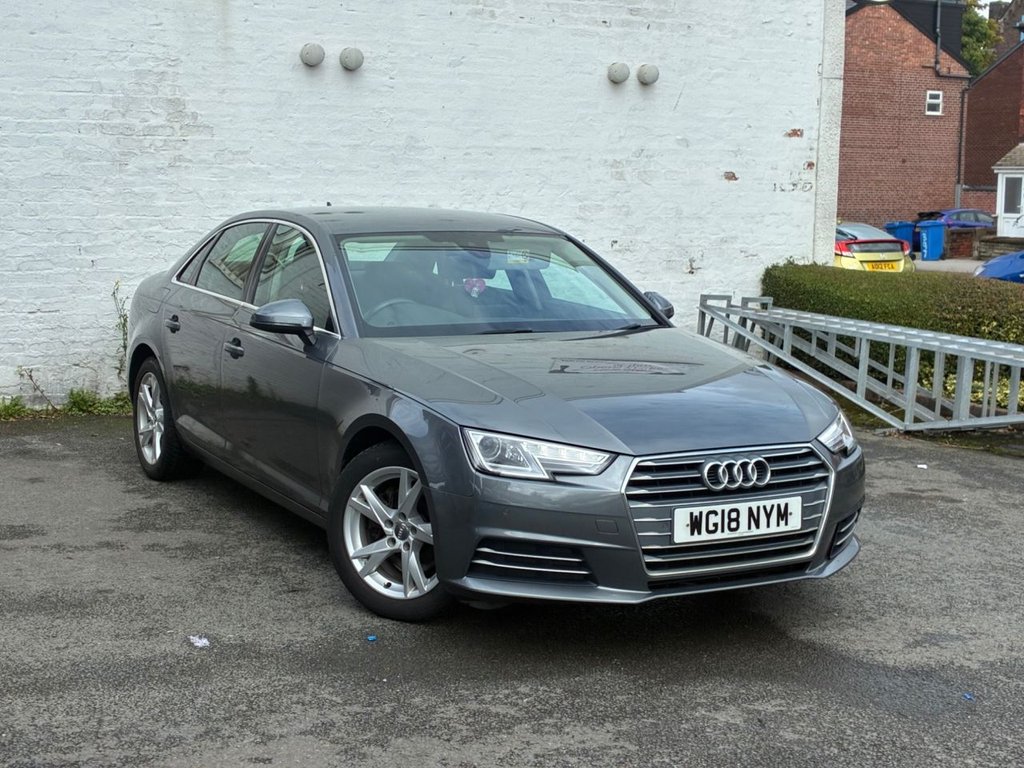 2018 Audi A4 exterior view