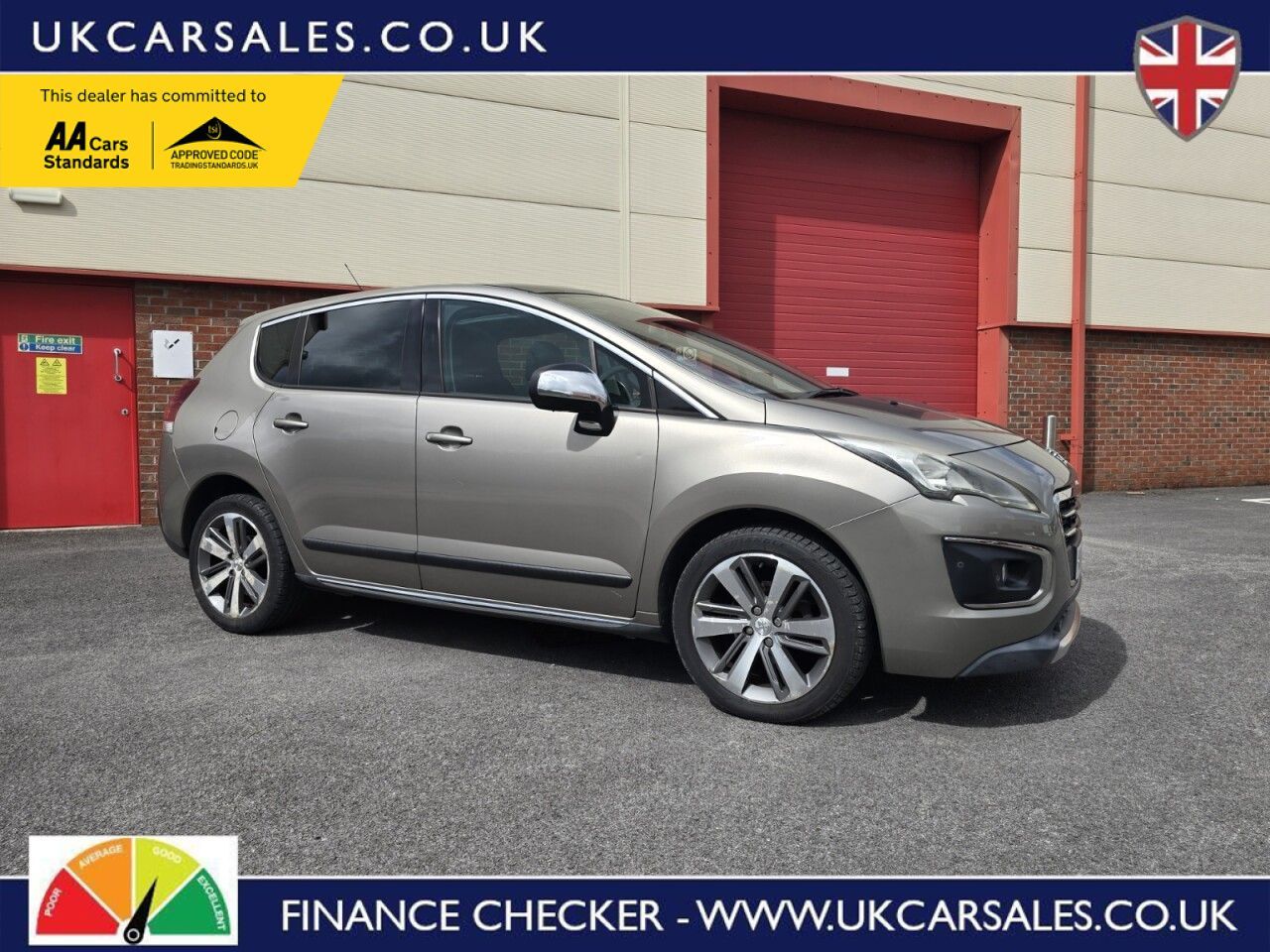 2016 16 PEUGEOT 3008 1.6 BlueHDi Allure SUV 5dr Diesel Manual Euro 6 (s/s) (120 ps)