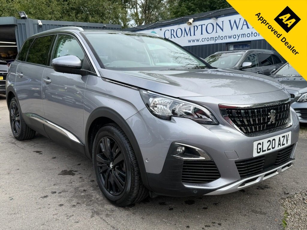Grey 2020 Peugeot 5008 Estate Front-wheel drive Automatic
