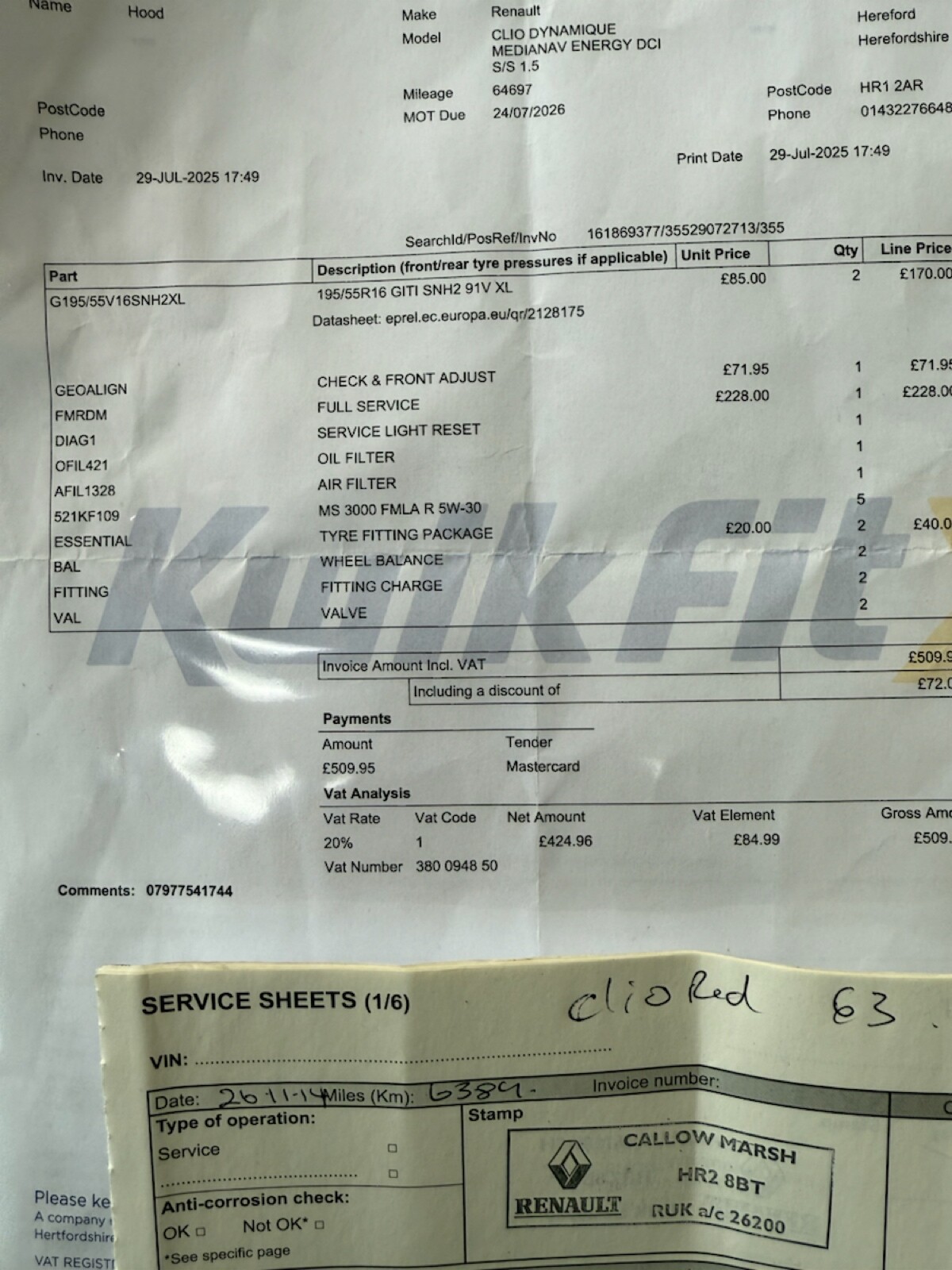 2013 63 RENAULT CLIO