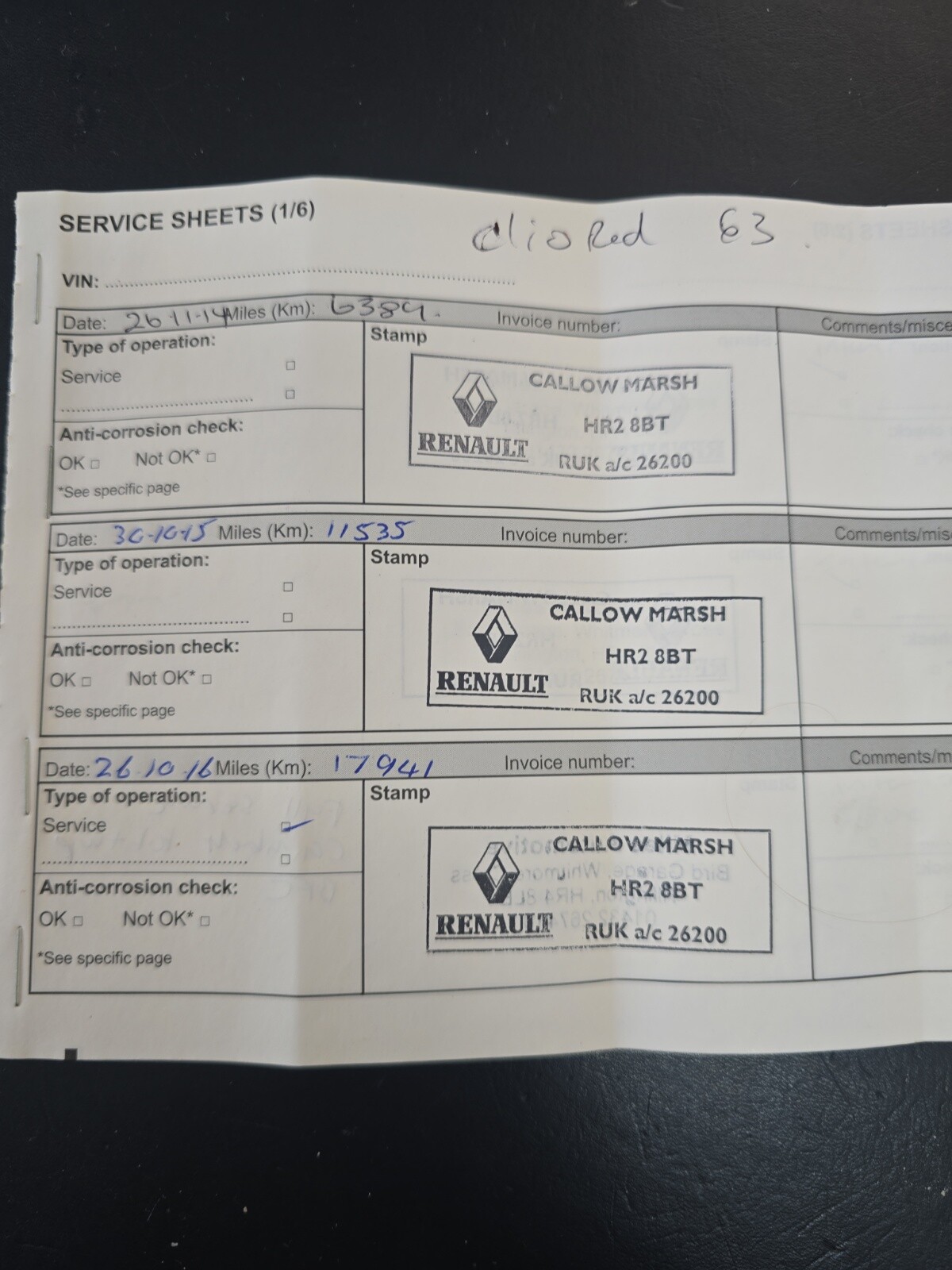 2013 63 RENAULT CLIO