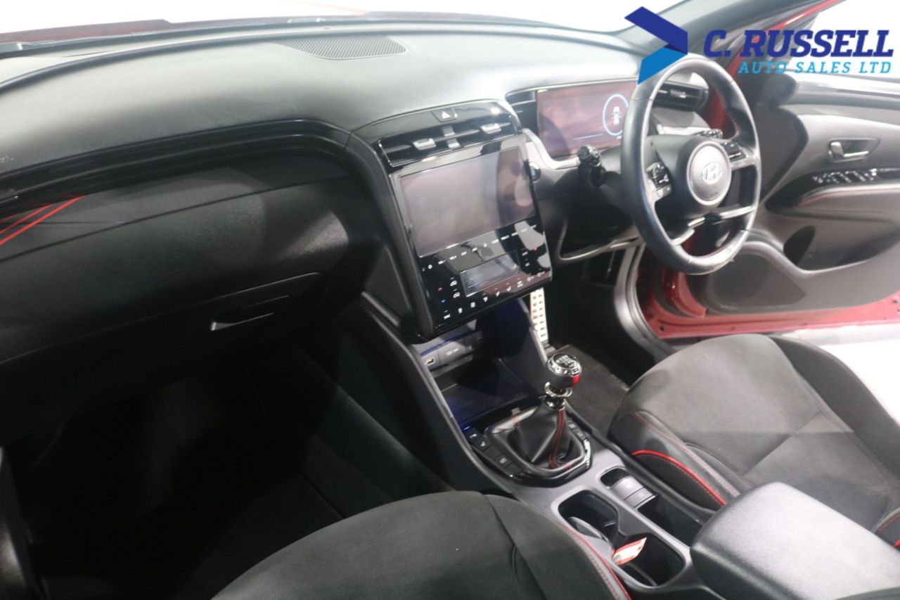 2023 HYUNDAI TUCSON 1.6 T-GDi N Line S SUV 5dr Petrol Manual Euro 6 (s/s) (150 ps) - vehicle photo 12 for sale on PureCar