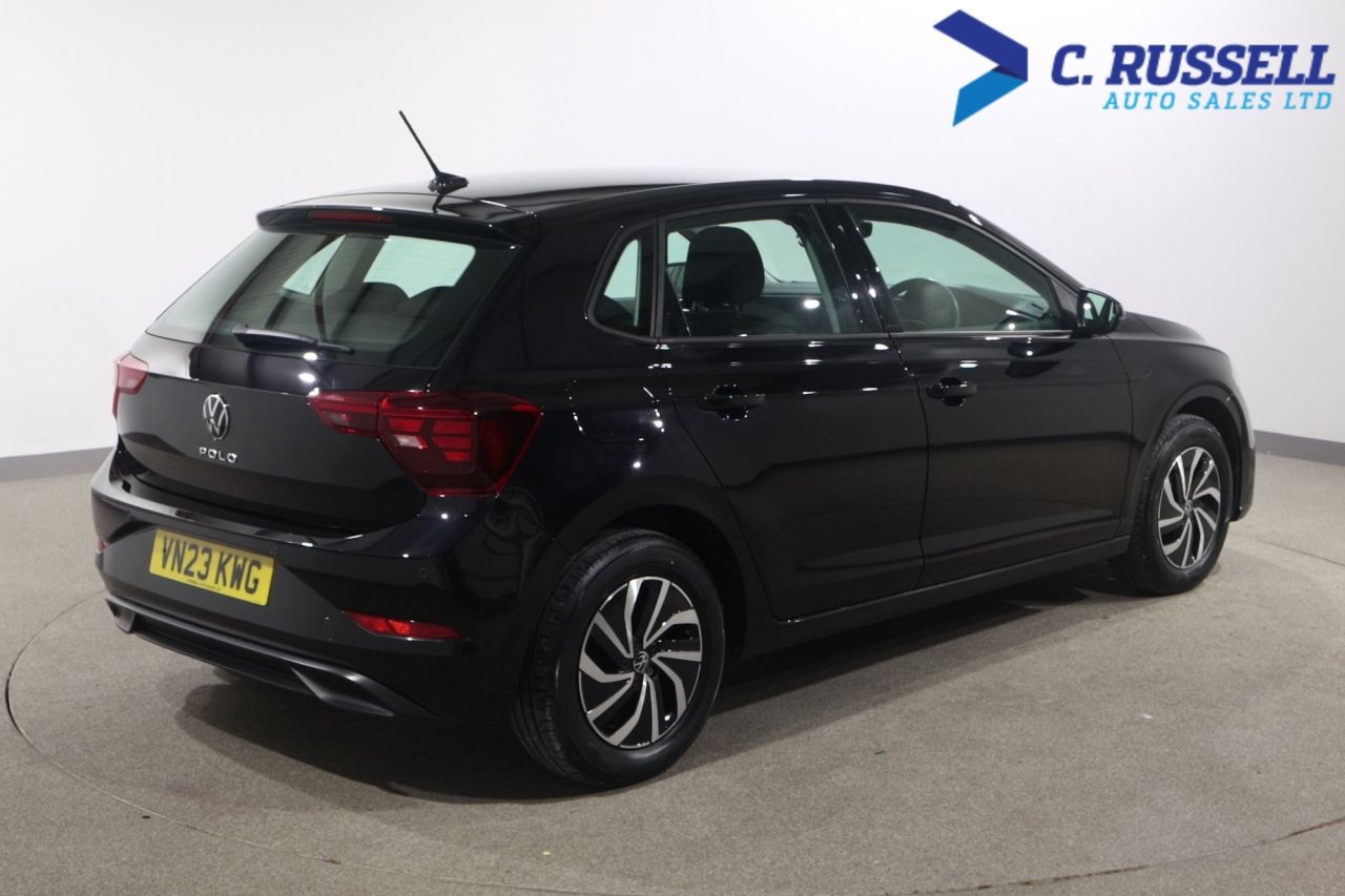 2023 VOLKSWAGEN POLO 1.0 TSI Life Hatchback 5dr Petrol Manual Euro 6 (s/s) (95 ps) - vehicle photo 5 for sale on PureCar