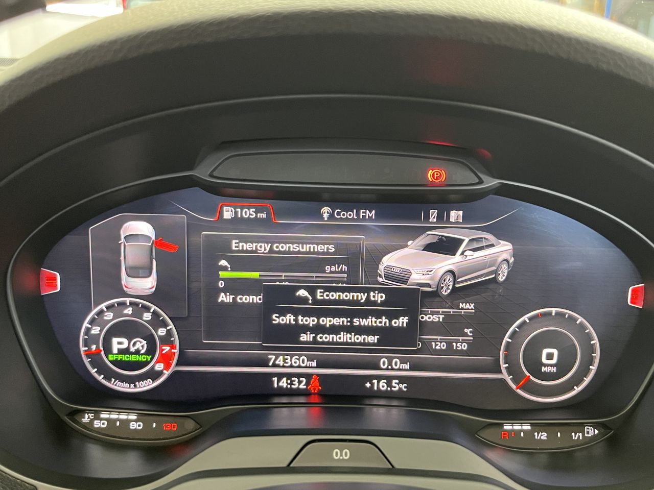 2017 AUDI S3 2.0 TFSI Cabriolet 2dr Petrol S Tronic quattro Euro 6 (s/s) (310 ps) CARPLA - vehicle photo 45 for sale on PureCar