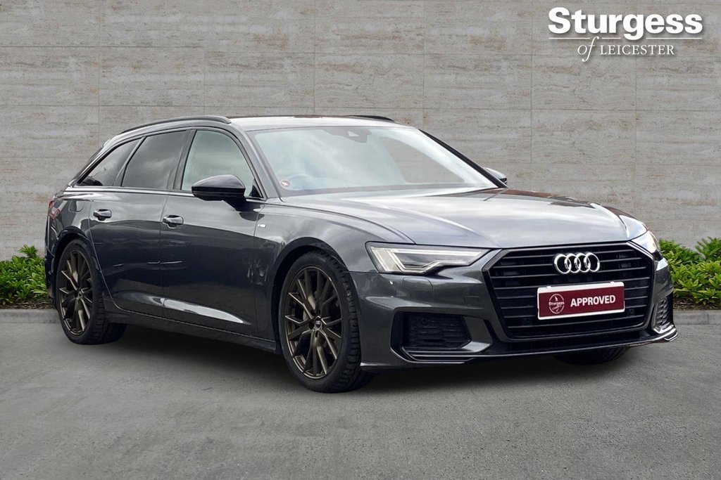 Grey 2021 Audi A6 Estate Front-wheel drive Automatic