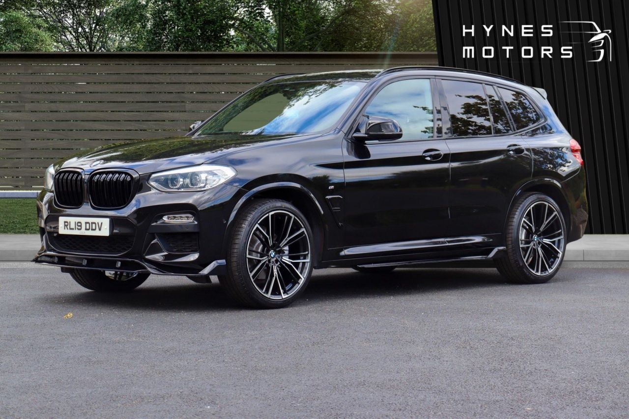 2019 BMW X3 2019 BMW X3 20d xDrive M-Sport 190BHP Sapphire Black, M-Performance Kitted with a Full BMW Service History! No additional Duty to ROI, VRT estimate is &euro;7800 - MOT until July 2027 - Heated Leather - Reversing Camera - Self Opening / Closing Boot - Air Conditioning - Parking Sensors - Bluetooth - Cruise Control - Sat Nav Alloy Wheels are Optional Extra £995 Check us out on Facebook, Instagram and Google reviews - Finance Available with £0 deposit - PART EXCHANGE WELCOME - 3 MONTHS WARRANTY - FINANCE AVAILABLE - vehicle photo 7 for sale on PureCar