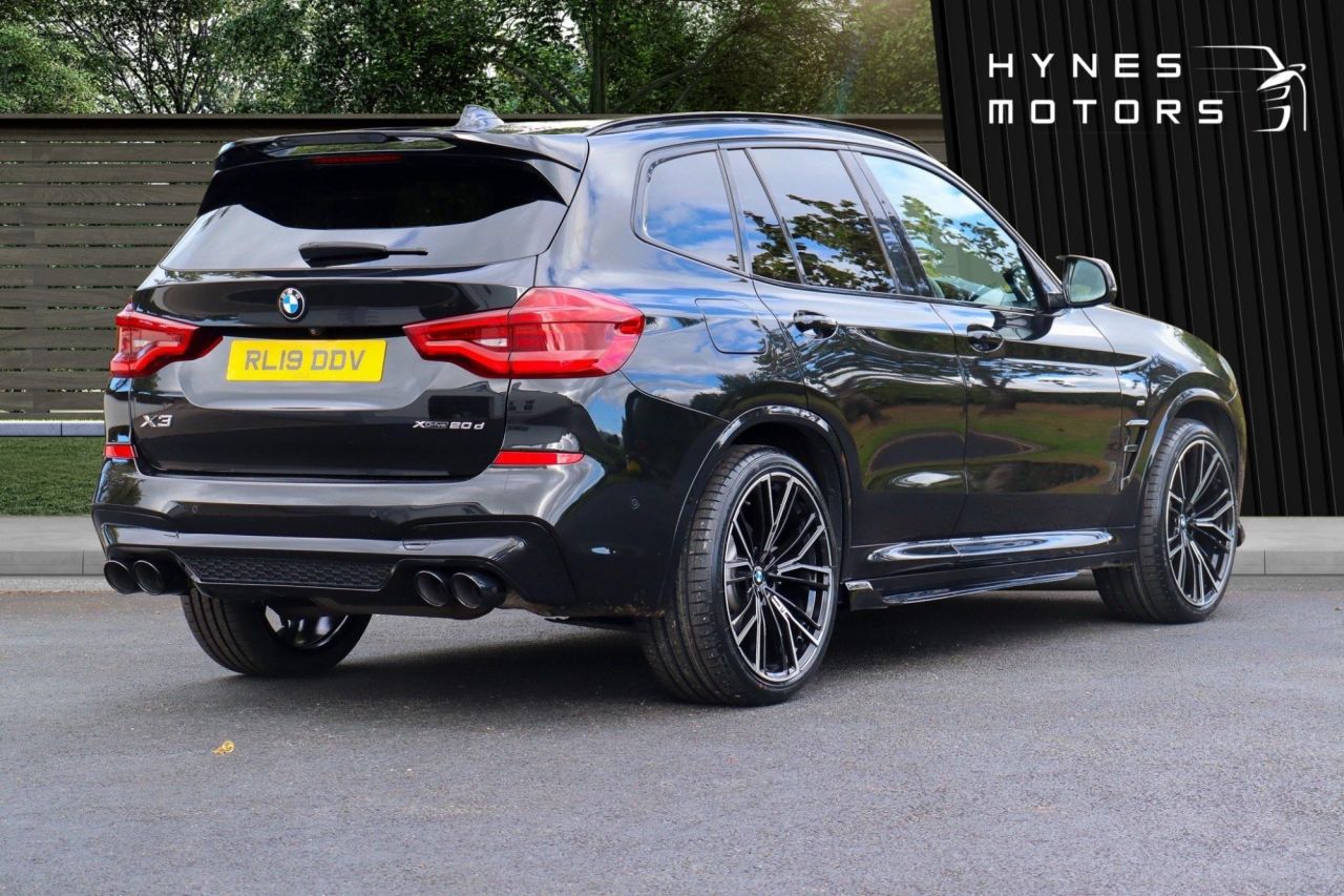 2019 BMW X3 2019 BMW X3 20d xDrive M-Sport 190BHP Sapphire Black, M-Performance Kitted with a Full BMW Service History! No additional Duty to ROI, VRT estimate is &euro;7800 - MOT until July 2027 - Heated Leather - Reversing Camera - Self Opening / Closing Boot - Air Conditioning - Parking Sensors - Bluetooth - Cruise Control - Sat Nav Alloy Wheels are Optional Extra £995 Check us out on Facebook, Instagram and Google reviews - Finance Available with £0 deposit - PART EXCHANGE WELCOME - 3 MONTHS WARRANTY - FINANCE AVAILABLE - vehicle photo 13 for sale on PureCar