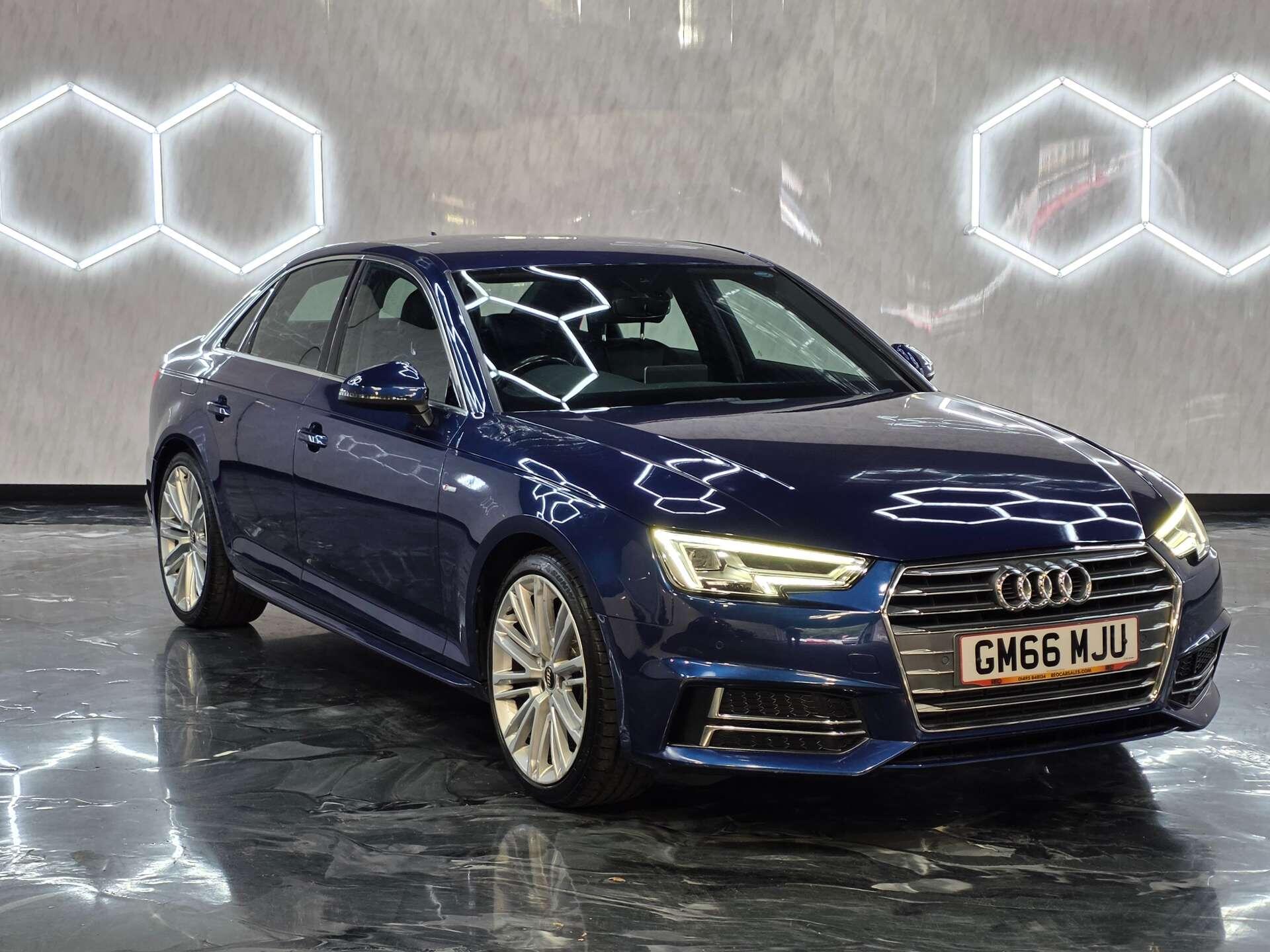 2017 66 AUDI A4 2.0 TFSI S line Saloon 4dr Petrol S Tronic Euro 6 (s/s) (190 ps)