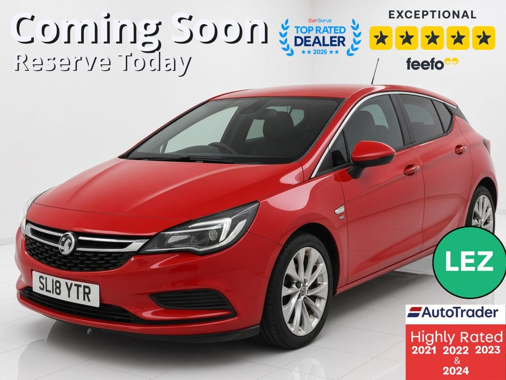 2018 Vauxhall Astra