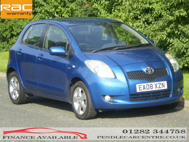 2008 08 Toyota Yaris 1.4 T SPIRIT D-4D 5d 90 BHP
