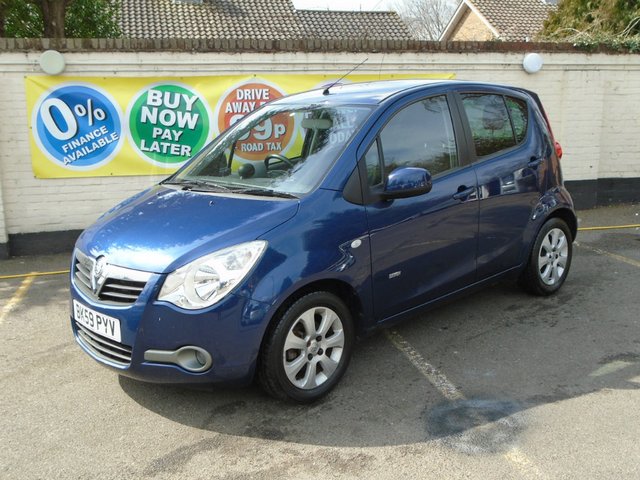 2009 59 Vauxhall Agila 1.2 DESIGN 5d 85 BHP (a/c)