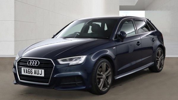 Blue 2016 Audi A3 Hatchback Front-wheel drive Manual