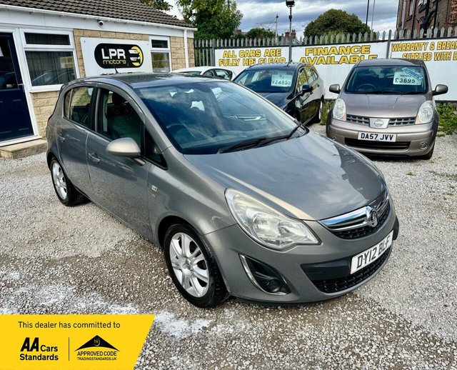 2012 Vauxhall CORSA