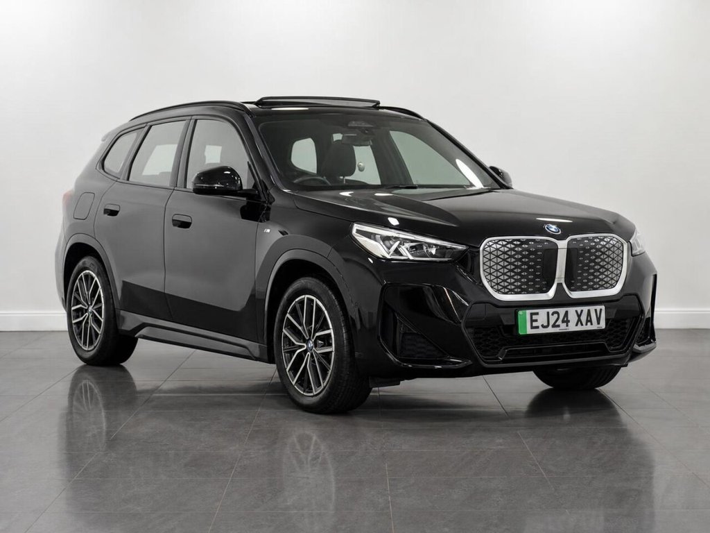 Black 2024 BMW iX1 Estate All-wheel drive Automatic