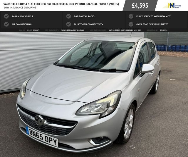 2015 Vauxhall CORSA
