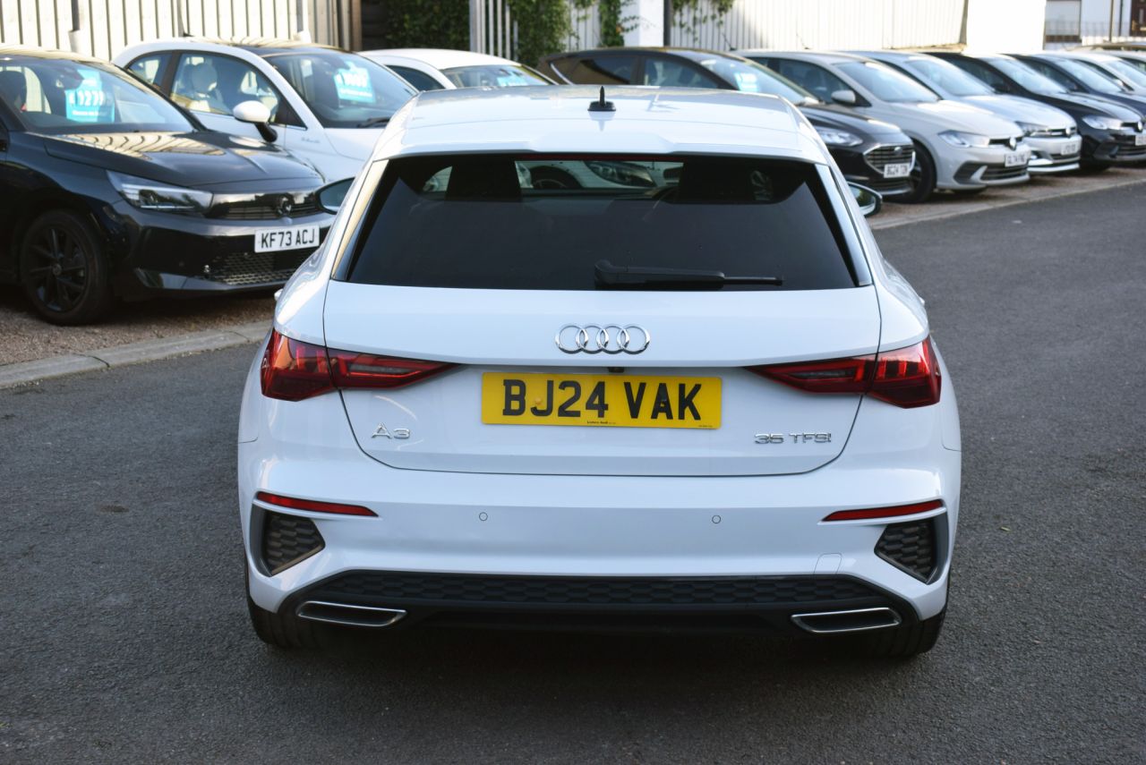 2024 AUDI A3 1.5 TFSI 35 S line Sportback 5dr Petrol S Tronic Euro 6 (s/s) (150 ps) Reve - vehicle photo 6 for sale on PureCar