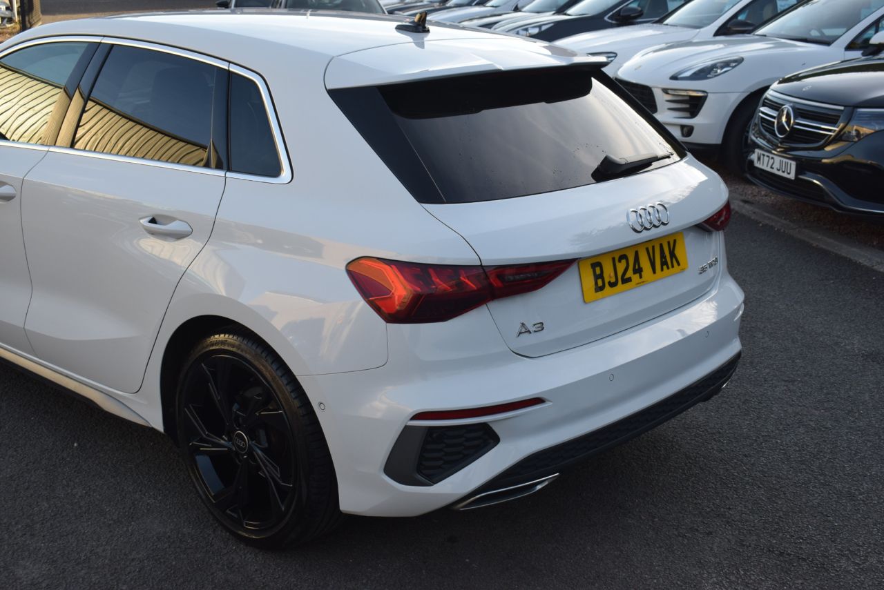 2024 AUDI A3 1.5 TFSI 35 S line Sportback 5dr Petrol S Tronic Euro 6 (s/s) (150 ps) Reve - vehicle photo 12 for sale on PureCar