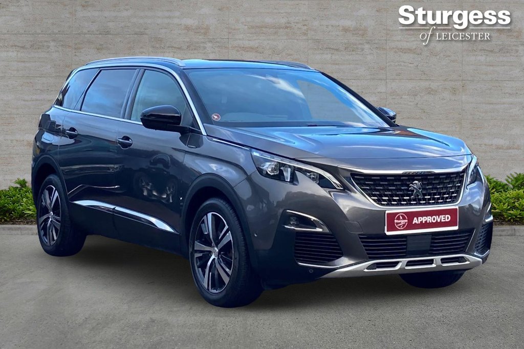 Grey 2019 Peugeot 5008 Estate Front-wheel drive Manual