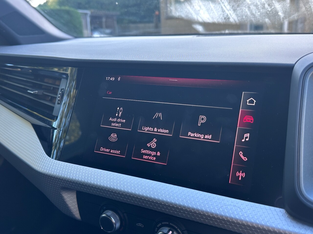 2019 AUDI A1 1.5 TFSI 35 S line Sportback 5dr Petrol Manual Euro 6 (s/s) (150 ps) - vehicle photo 10 for sale on PureCar