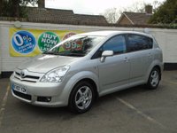 USED 2007 07 TOYOTA COROLLA 1.8 VERSO TR VVT-I 5d 128 BHP SORRY NOW SOLD 7 SEATER