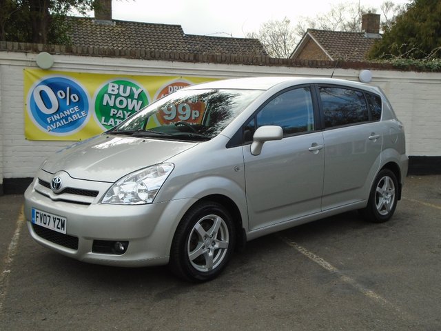 2007 07 Toyota Corolla 1.8 VERSO TR VVT-I 5d 128 BHP SORRY NOW SOLD