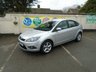 USED 2008 08 FORD FOCUS 1.6 ZETEC 5d 100 BHP Silver,0% Finance Available.