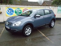 USED 2007 57 NISSAN QASHQAI 1.6 ACENTA 5d 113 BHP 1 OWNER, FULL SERVICE HISTORY