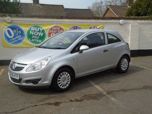 2008 08 Vauxhall Corsa 1.2 LIFE A/C 3d 80 BHP