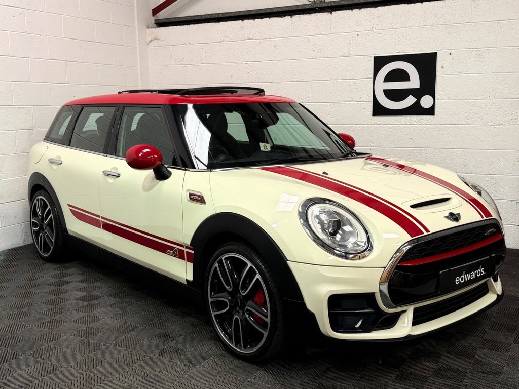 White 2017 MINI Clubman Estate All-wheel drive Automatic