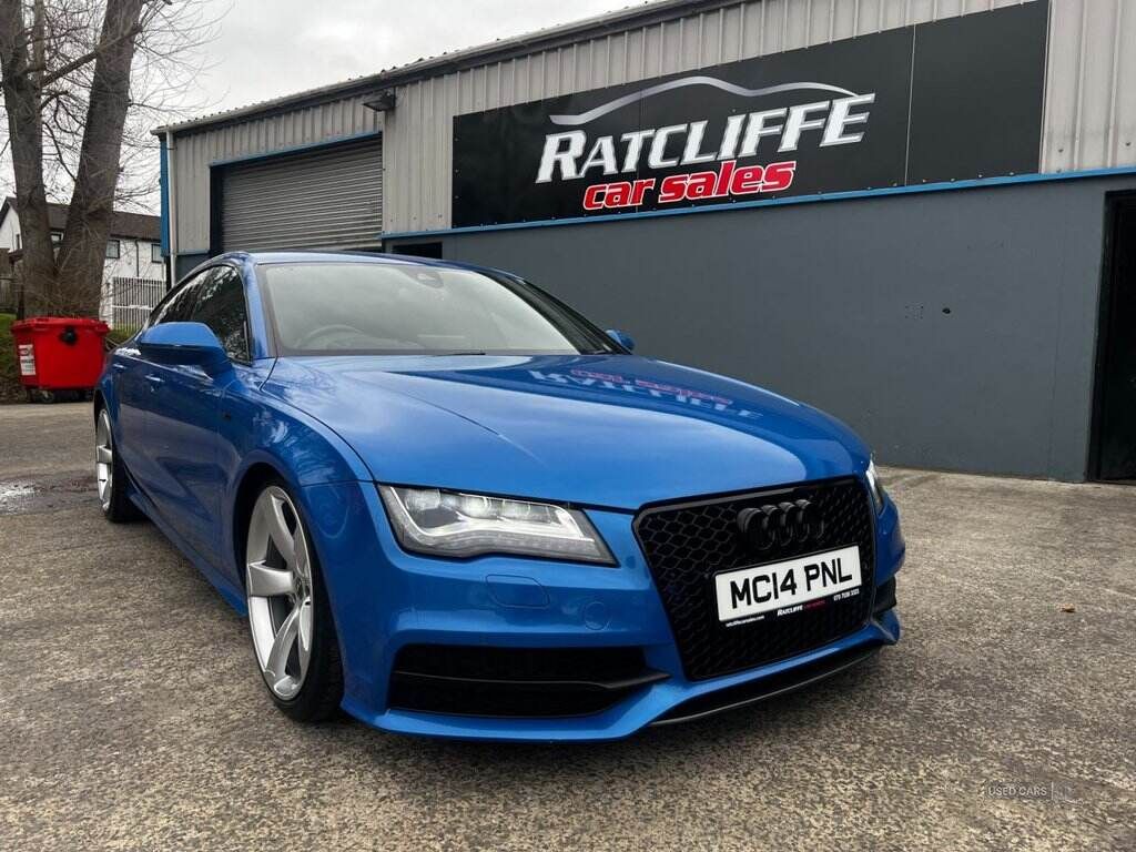 2014 AUDI A7 3.0 TDI V6 Black Edition Sportback 5dr Diesel S Tronic quattro Euro 5 (s/s) - vehicle photo 2 for sale on PureCar