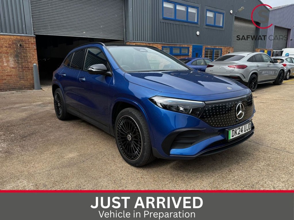 Blue 2024 Mercedes-Benz EQA Hatchback All-wheel drive Automatic