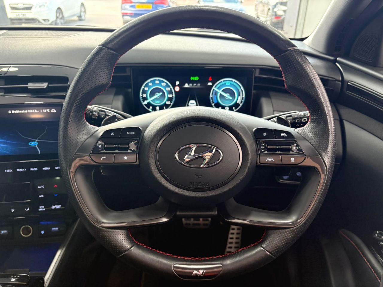 2022 HYUNDAI TUCSON 1.6 h T-GDi N Line S SUV 5dr Petrol Hybrid Auto Euro 6 (s/s) (230 ps) - vehicle photo 35 for sale on PureCar