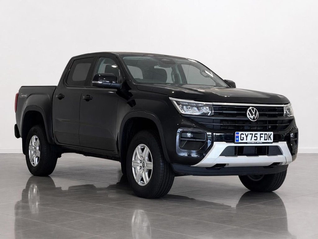 Black 2025 Volkswagen Amarok Pickup Truck All-wheel drive Automatic