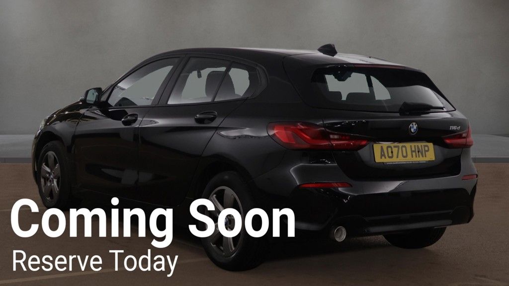 2020 BMW 1 SERIES 1.5 116d SE Hatchback 5dr Diesel Manual Euro 6 (s/s) (116 ps) - vehicle photo 3 for sale on PureCar