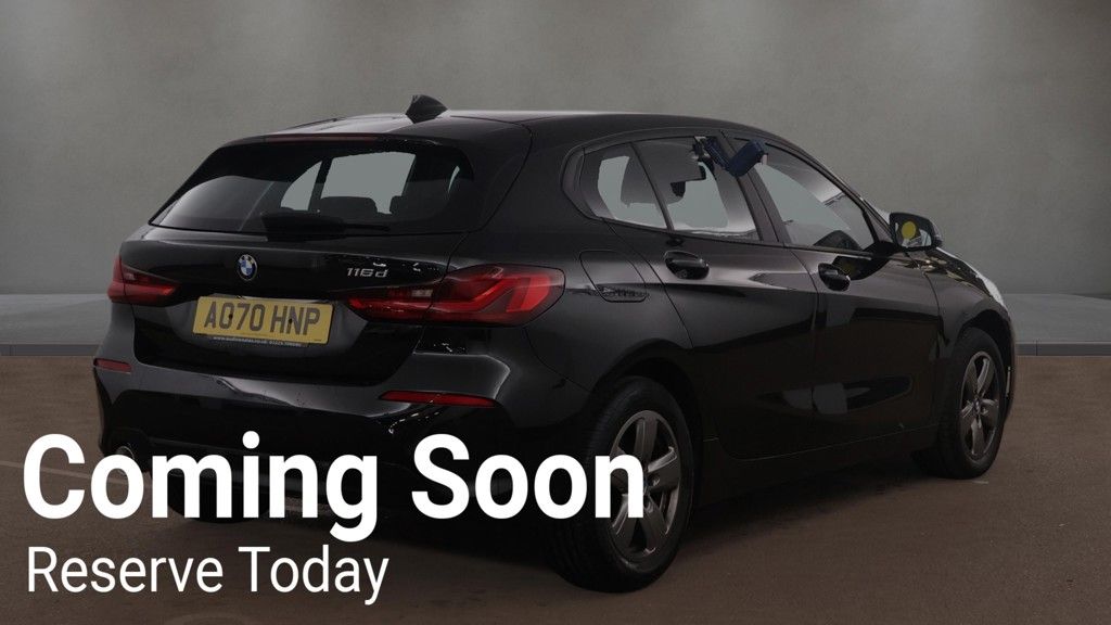 2020 BMW 1 SERIES 1.5 116d SE Hatchback 5dr Diesel Manual Euro 6 (s/s) (116 ps) - vehicle photo 4 for sale on PureCar