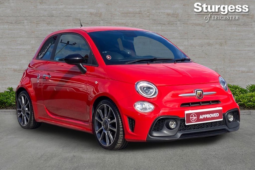 Red 2019 Abarth 595 Hatchback Front-wheel drive Manual