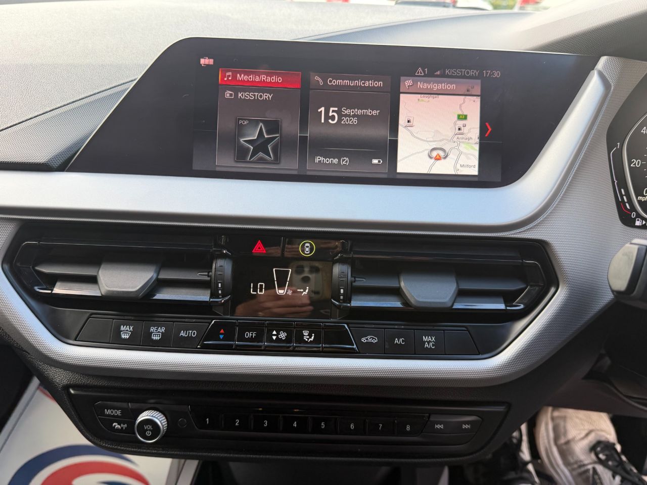 2019 BMW 1 SERIES 1.5 116d SE Hatchback 5dr Diesel DCT Euro 6 (s/s) (116 ps) - vehicle photo 11 for sale on PureCar