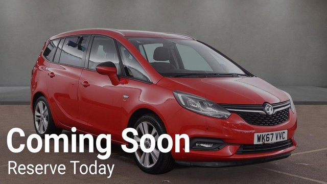 2017 Vauxhall Zafira Tourer