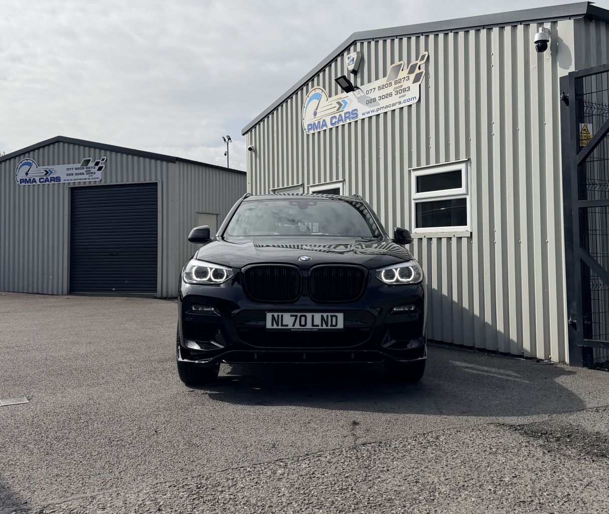 2020 BMW X3 2020 BMW X3 2.0d M Sport Auto xDrive 190 Bhp Automatic Great Finance packages available Only 91000 Miles Sapphire Black with black leather interior New 21" Alloy wheels are optional extra M Performance brakes X3M M Performance kit Quad exhausts Rear privacy glass Parking sensors Reverse camera Virtual dash Harman Kardon premium sound system Wireless phone charger Angel eye headlights Xenon headlights Led taillights Led front fog lights Full black leather interior Heated seats Satellite navigation system Air conditioning Multi function steering wheel Cruise control Excellent condition throughout Instant in-house finance, Drive away today All Finance packages can be adjusted to best suit your budget Low deposit options available Credit and debit cards accepted £20950 07752058273 07763705142 02830263093 - vehicle photo 2 for sale on PureCar