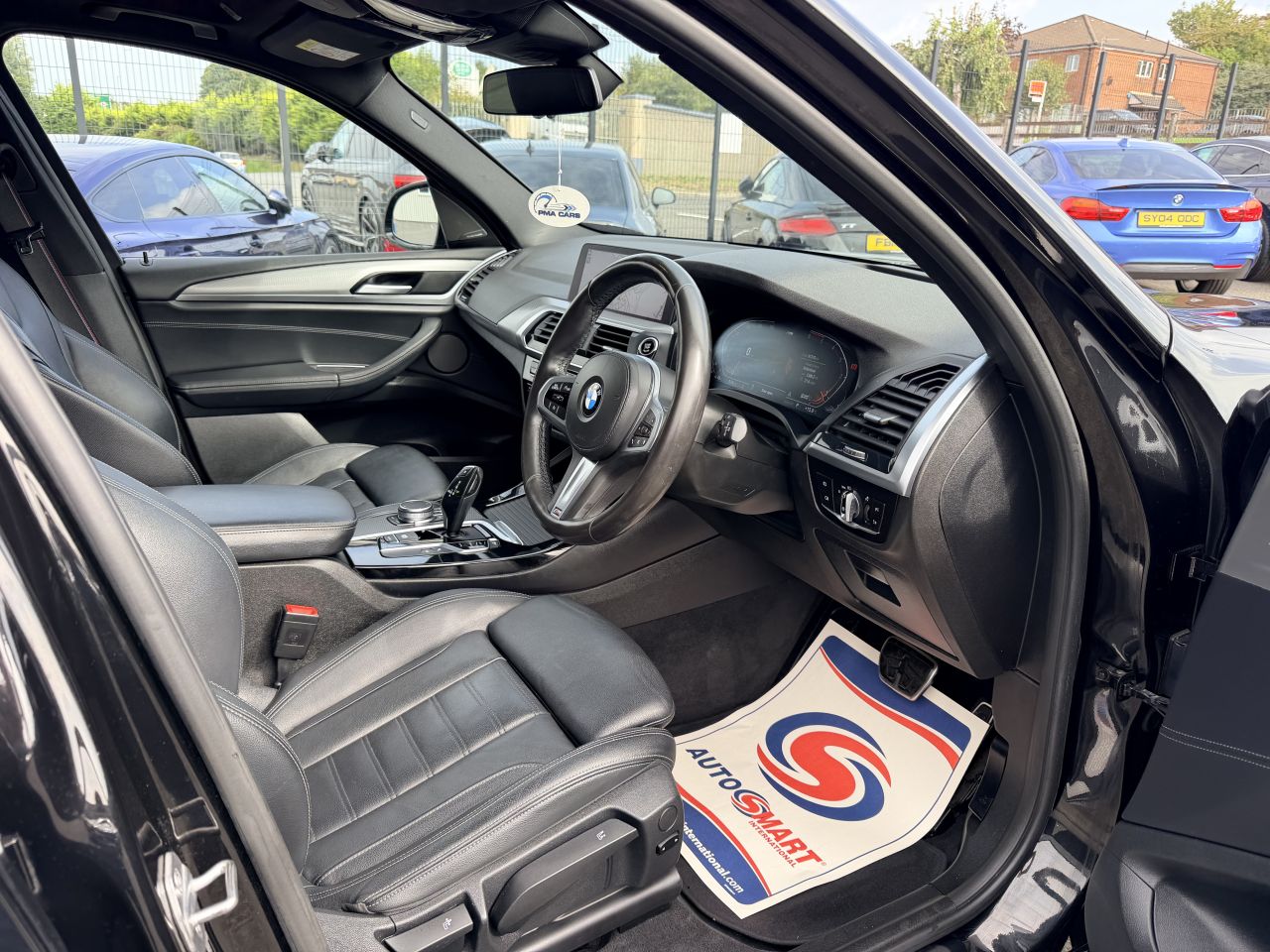 2020 BMW X3 2020 BMW X3 2.0d M Sport Auto xDrive 190 Bhp Automatic Great Finance packages available Only 91000 Miles Sapphire Black with black leather interior New 21" Alloy wheels are optional extra M Performance brakes X3M M Performance kit Quad exhausts Rear privacy glass Parking sensors Reverse camera Virtual dash Harman Kardon premium sound system Wireless phone charger Angel eye headlights Xenon headlights Led taillights Led front fog lights Full black leather interior Heated seats Satellite navigation system Air conditioning Multi function steering wheel Cruise control Excellent condition throughout Instant in-house finance, Drive away today All Finance packages can be adjusted to best suit your budget Low deposit options available Credit and debit cards accepted £20950 07752058273 07763705142 02830263093 - vehicle photo 9 for sale on PureCar