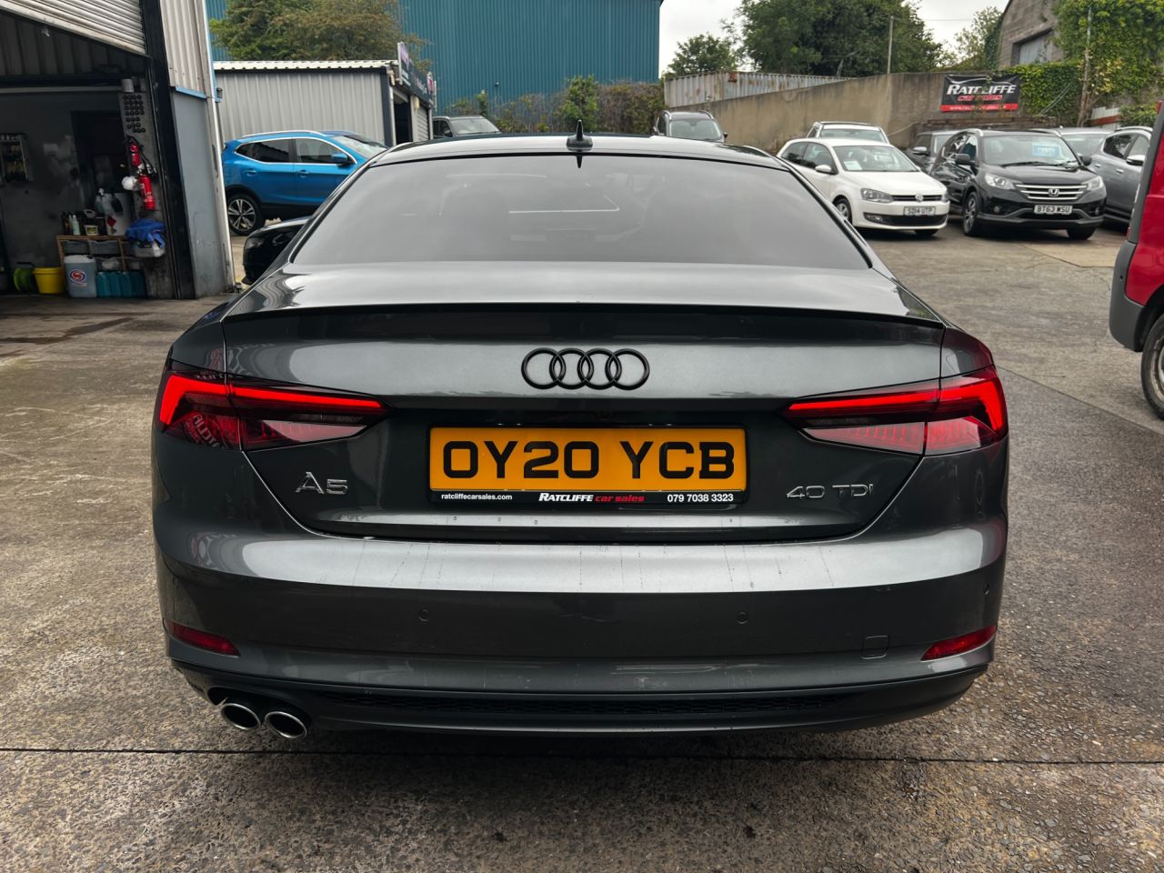 2020 AUDI A5 2.0 TDI 40 Black Edition Coupe 2dr Diesel S Tronic Euro 6 (s/s) (190 ps) - vehicle photo 10 for sale on PureCar