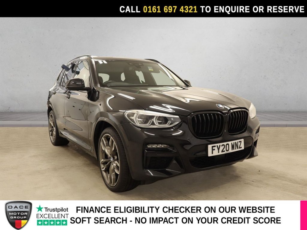 Black 2020 BMW X3 SUV/Crossover All-wheel drive Automatic