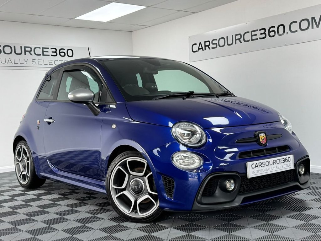 Blue 2016 Abarth 595 Hatchback Front-wheel drive Automatic