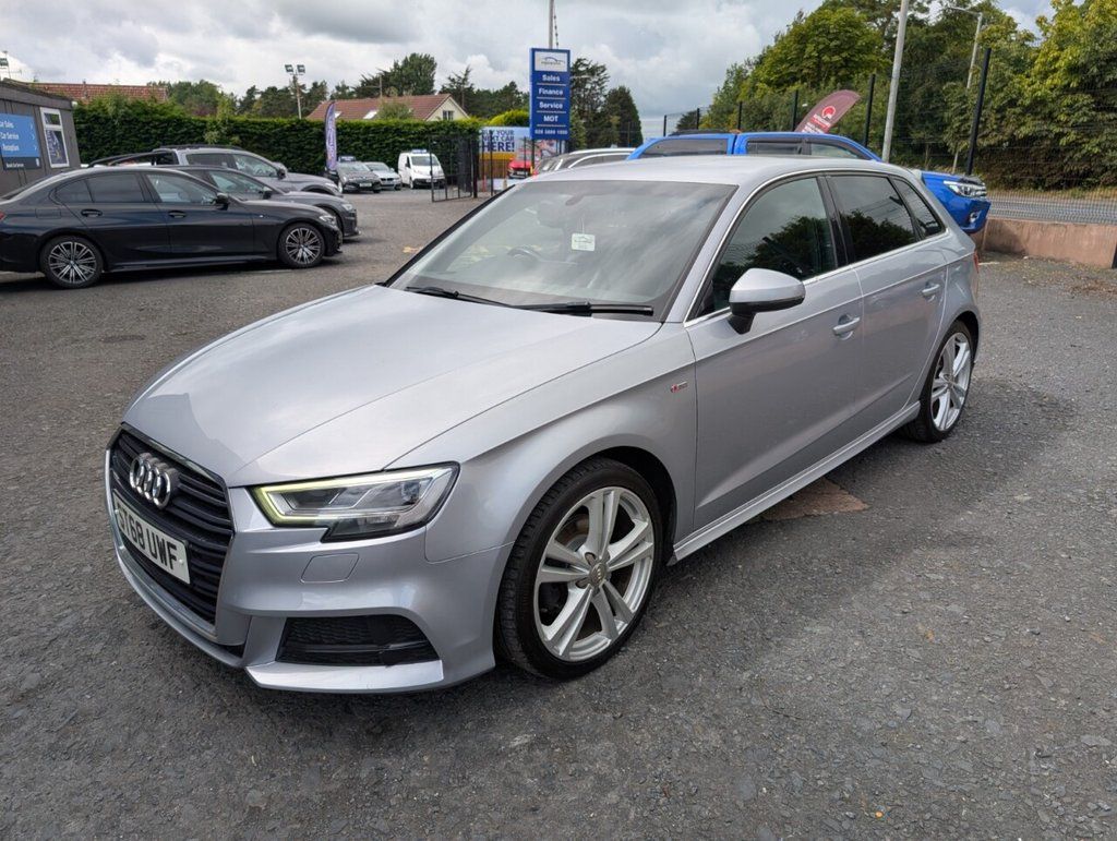 2018 AUDI A3 1.5 TFSI CoD 35 S line Sportback 5dr Petrol Manual Euro 6 (s/s) (150 ps) - vehicle photo 4 for sale on PureCar