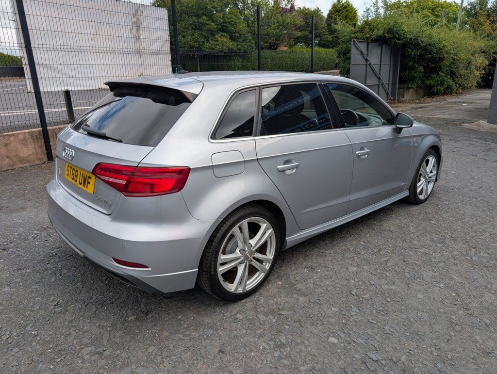2018 AUDI A3 1.5 TFSI CoD 35 S line Sportback 5dr Petrol Manual Euro 6 (s/s) (150 ps) - vehicle photo 8 for sale on PureCar