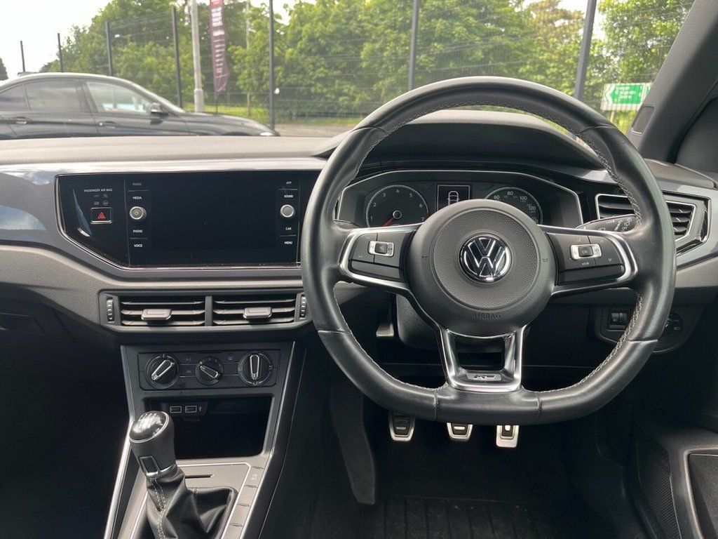 2020 VOLKSWAGEN POLO 1.0 TSI GPF R-Line Hatchback 5dr Petrol Manual Euro 6 (s/s) (115 ps) - vehicle photo 14 for sale on PureCar